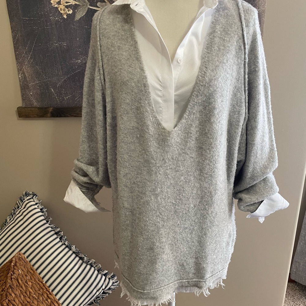 Free People VNeck Sweater